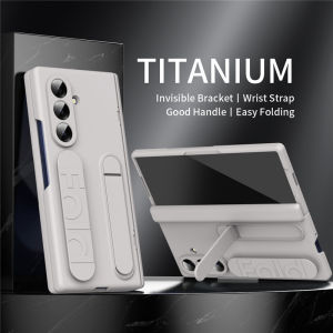 For Samsung Galaxy Z Fold 8 Ultra Case Hand Wrist Strap Bracket Armor Stand Holder Case For ZFold 8 Ultra Screen Protect Case