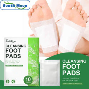 South Moon Cleansing Foot Pads Slimming Foot Patch Foot Patch Detox Original Foot Patch For Body Toxin Foot Pads Detox Natural Cleaning Foot Pads For Stress Relief Deep Sleep Cleansing Detox Foot Leg Healthy Herbal Pads Slimming Foot Patch