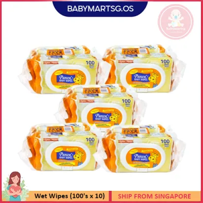 PUREEN BABY FRAGRANCE-FREE WIPES 100S SALE