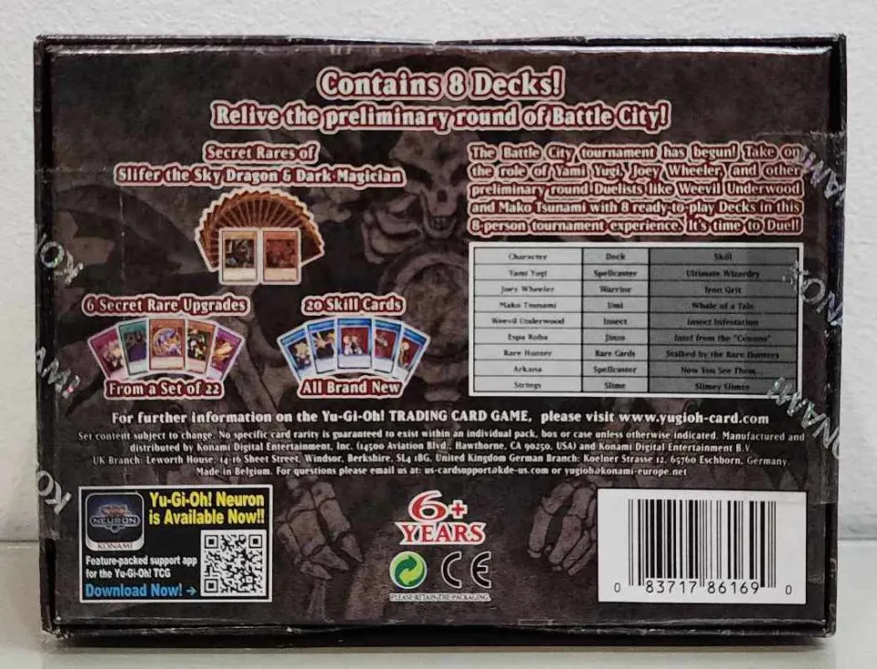 Yu-Gi-Oh! TCG Speed Duel Streets of Battle City Box Set | Lazada PH