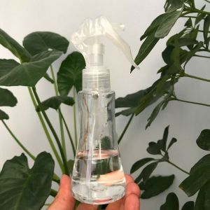 150/200ML Clear Spray Bottles Transparent Plastic Cleaning Mist Flower Watering Garden Water Bottle
