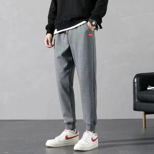 กางเกงขายาวผู้ชาย กางเกงกีฬา หนา ลำลอง กางเกงขายาวไซส์ใหญ่ ใส่สบาย