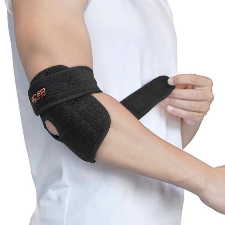 1pc Elbow Brace Compression Arm Sleeve Elbow Support For Tendonitis Tennis Golfers Arthritis 