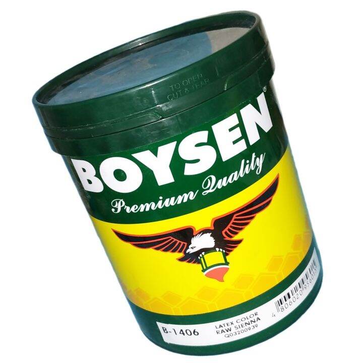 BOYSEN LATEX COLOR RAW SIENNA B-1406 ( 1 LITER 1 LITER 1 LITER 1 LITER ...