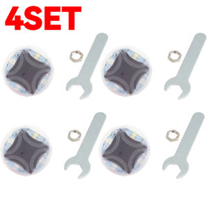 4Set Car Solar Energy Tire LED Light Car Hub Luminous Lamp Automobile Wheel Nozzle Valve Caps Flashing Lights Rainbow LED Auto Accessories