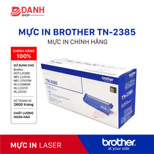 Mực in Brother TN-2385 Brother HL-L2361DN 2321 2366 2701D 2701DWHÀNG CHÍNH HÃNG