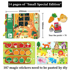 Childen Magical Tracing Workbook 64PAGES Preschool Writing Educational Toys For Kids Early Training Books Stroke Line Dot to Dot Pen Control Training