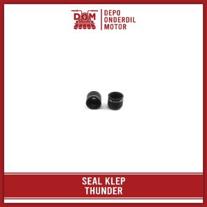 Seal Klep THUNDER 125 SET ISI 2 (PSP) - Sil Siel Valve Stem Karet Batang Kelep Klip SUZUKI THUNDER