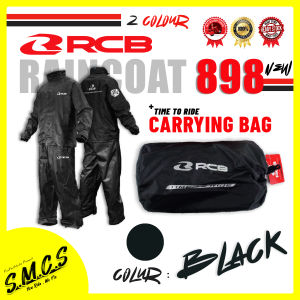 RACING BOY RCB Raincoat 898 [New Series] 100% Original M-3XL RCB Baju Hujan Rainsuit  摩托 雨衣 Jaket Hujan(Current Store Exclusive) RCB 888 Y15 EX5 ADV CRUISER