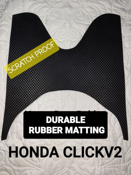 HONDA CLICK V2 & V3 125/150 and VARIOS NRUBBER MATTING. DURABLE, SOLID ...