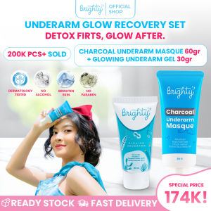 BRIGHTY CHARCOAL UNDERARM MASQUE X GLOWING UNDERARM