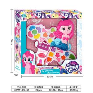 Mainan Anak Cosmetic Box Makeup Make Up Set Kosmetik Kutek Princess Aesthetic Donat Mahkota Lipstick