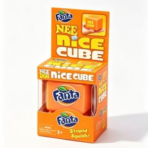 needoh The same type of cube-shaped maltose slow-rebound stress-relief toy a fun ice cube squeeze toy
