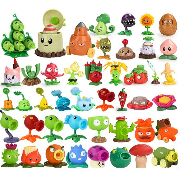 1Pcs Plants Vs. Zombies 2 Carrotillery Peashooter PVC Action Figure ...