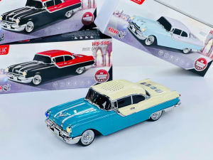 EONKO WS-598 Pontiac Car Shaped Bluetooth Speaker with TF USB FM AUX Handsfree TWS LED Light