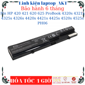 Pin Laptop HP 420 421 620 625 ProBook 4320s 4321s 4325s 4326s 4420s 4421s 4425s 4520s 4525s 593572-001 587706-751-PH06