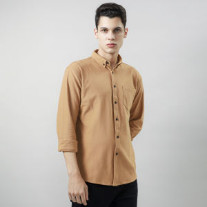 Kemeja Pria Lengan Panjang Cotton Pique Best Quality