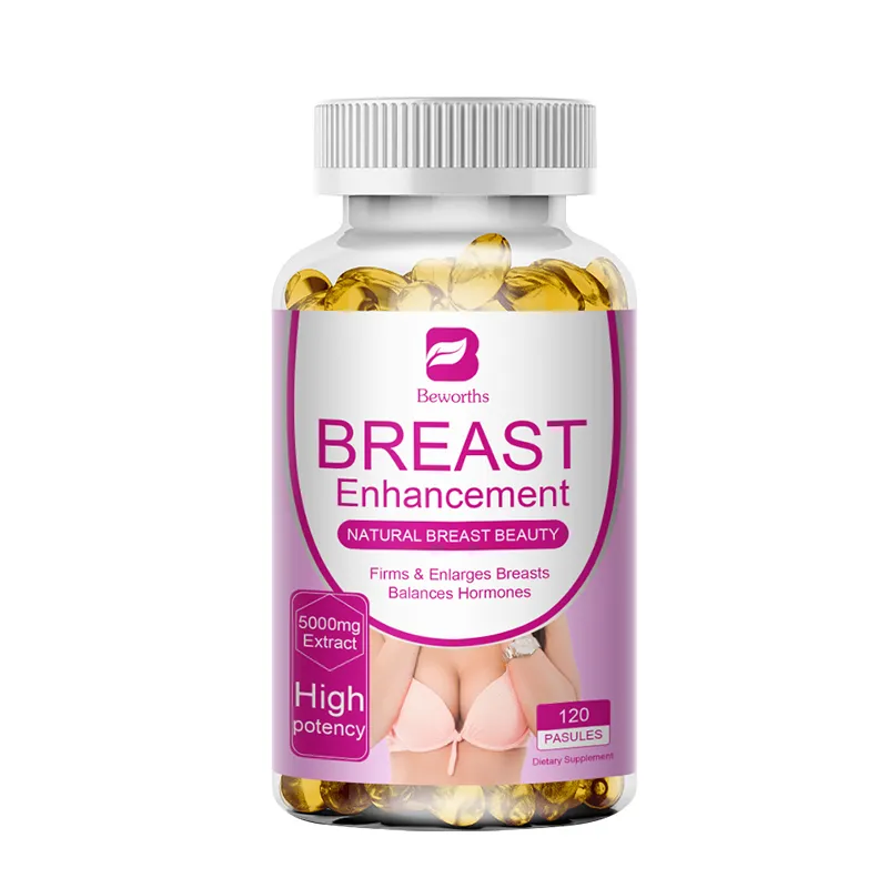 Max Strength Pueraria Mirifica 5000mg Capsules - Breast Growth & Bust Enlargement - 60ct, Organic Extract From Thailand