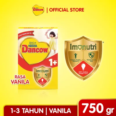 Nestlé Dancow 1+ Rasa Vanila Susu Pertumbuhan Anak 1-3 Tahun 750gr