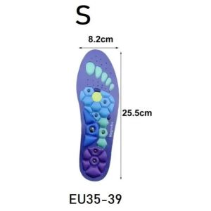 Acupressures Insoles Magnetic Insoles EVA Foot Massage Orthopedic Acupressures Insoles Pads