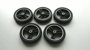 17CM Stroller Wheel Front One Universal Type With 6900ZZ Bearing Baby Cart Front Wheel Pram Accessories With 6900ZZ Bearing