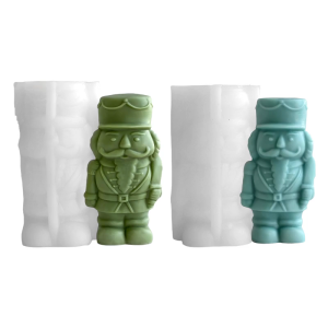 3D Walnuts Soldier Molds Casting Molds Beard Man Silicone Mould Ornament Molds Plasters Molds Epoxy Resin Molds