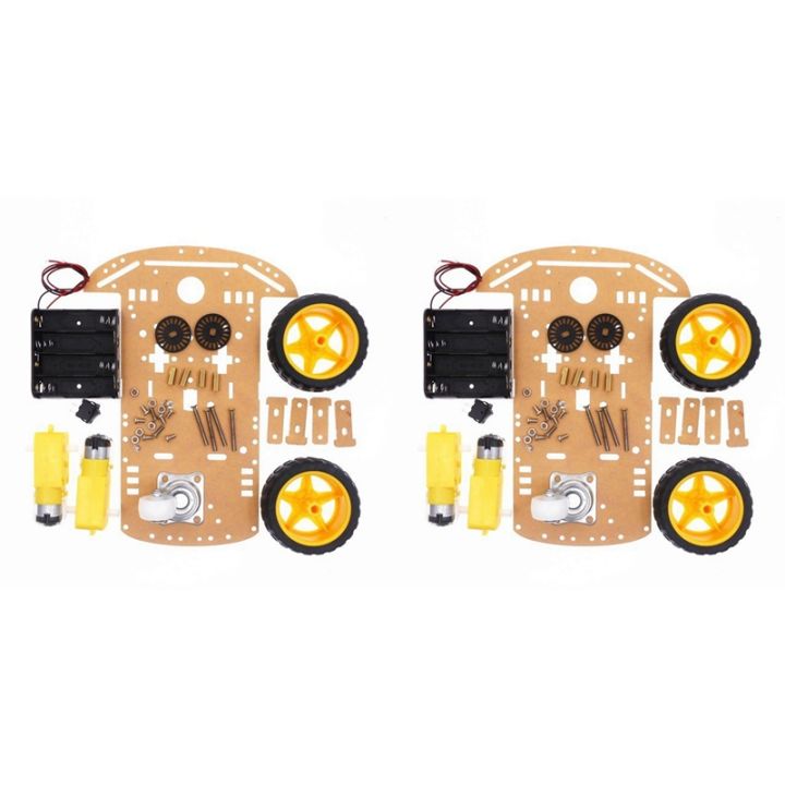 LAFVIN Smart Robot Car 2WD Chasis Kit con módulo ultrasónico R3, control remoto compatible con LAFVIN Smart Robot Car 2WD Chasis Kit con módulo ultrasónico R3, control remoto compatible con