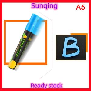 SQ Stationery [Flash Sale] Fluorescent Board Special Pen Marker Pen Flash Color Pen Pop Pen Luminous Blackboard Pen Water-Based Erasable Highlighter Pen