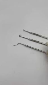 Ophthalmic Strabismus Hook Helveston Scleral Marking Ruler Stainless steel Eye  Instruments