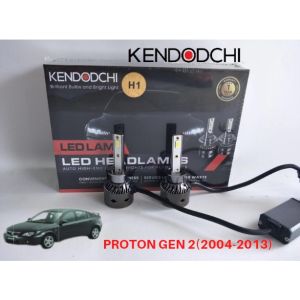 🔥READY STOCK🔥KENDODCHI 2Pcs H1 LED Car Headlight FOR PROTON GEN 2(2004-2013) product by Malaysia