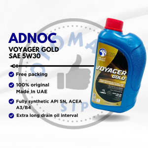 Adnoc Voyager Gold 5W-30 API SN Full Synthetic 1 Liter