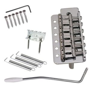 Tremolo Bridge Sadel Elektrik 6 Senar Gitar Handle Bridge Jembatan Gita Aksesori Gitar Standar
