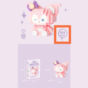 Building Blocks Sanrio Kuromi Building Blocks Toys For Boys Building Blocks Toys 3D Model Education Toys Block Building Sets Blocks Toys For Kids Childrens Toys Christmas Gift Birthday Gift