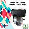 12HP DIESEL ENGINE AIR COOLED ENGINE by WEIMA. 