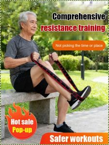 Elastic Band Specialized for Middle-aged and Old People Soft and Durable Stretching Belt Resistance