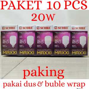 10 BUAH LAMPU LED CAPSULE LOW VOLTASE 5W 10W 15W 20W 30W 40W 50W SCORE MAXXI PAKET 10PCS