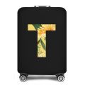 (READY STOCK)  Fashion Luggage Cover Protective Suitcase Cover Trolley Case Floral Letter Printed Travel Luggage Dust Cover 18-32inch. 
