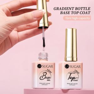 UR SUGAR Base Top Coat Nail Gel Polish Matte Top Coat Enhancer Varnish Semi Permanent Soak Off UV LED Nail Art