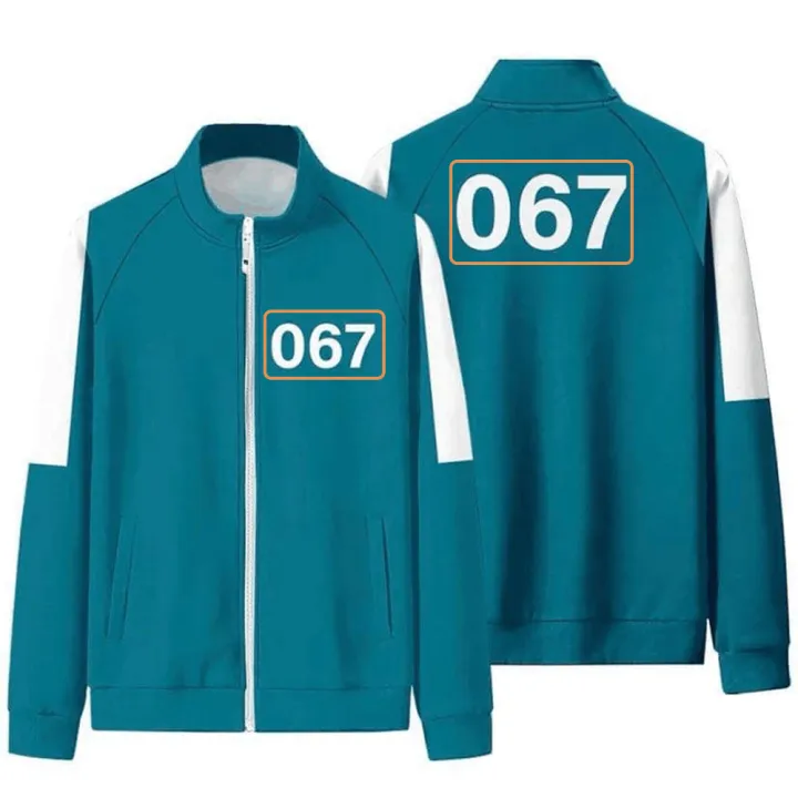 %5BLXYH-COSER%20KING%5D%20Korean%20television%20Squid%20game%20jacket%20T-shirt%20sportswear%20cosplay%20anime%20fancy%20costume%20-%20Image%205