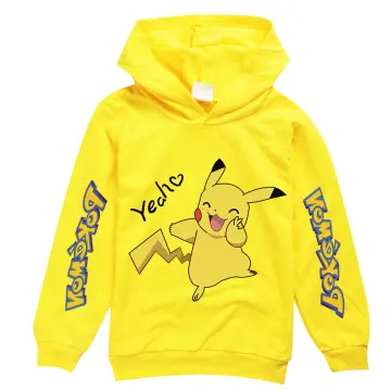 Yellow Girl Sweatshirt Pikachu Shop Sweater Pikachu Online