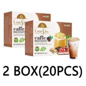 Luxe Slim caffe macchiato weight loss supplement with anti-inflammatory appetite suppression antioxidant vitamin content digestion aid fat burning properties