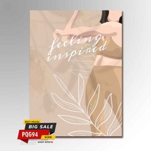 Hiasan Dinding Pajangan Dekorasi Kamar Rumah YOGA Olahraga GYM