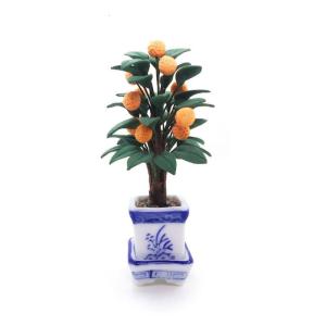 Garden Artifical Leaf Green Leaf Miniature Model Doll Houses Accessory Realistic Playset 1:12