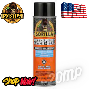 Lem Semprot GORILLA WATERPROOF PATCH AND SEAL SPRAY BLACK USA