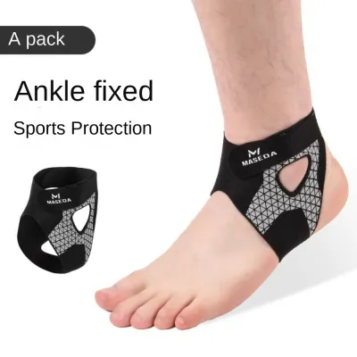 NAPKERY Bi-directional Strap Ultra-thin Ankle Brace Breathable Pain Relief Ankle Fixation Brace Adjustable Compression Ankle Support