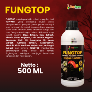 Obat Fungisida Topfarm / Obat Jamur Daun Cabe / Obat Jamur Buah Pepaya / Obat Jamur Buah Zakar / Obat Jamur Tanaman Buah / Obat Jamur Pada Buah Anggur / Obat Jamur Tanaman Buah Naga / Obat Bercak Karat Daun