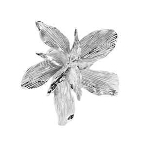 Fashionable Adjustable Rings Opening Geometric Flower Finger Rings Alloy Texture Suitable for Various Occasion