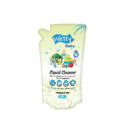 Wetty Baby Liquid Cleanser (600ml) (Refill Pack)