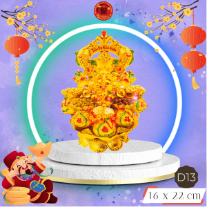 Tháp Tỏi Phong Thủy Cóc Tài Lộc Tiền Vào Như Nước - TỎI CÁT TƯỜNG