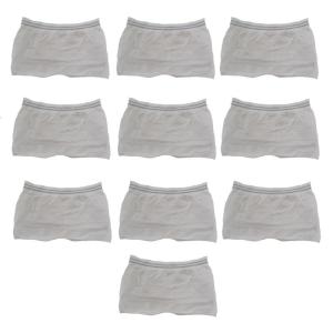 10 Pack Disposable Postpartum Womens Mesh Undergarments High Waist Boxer Briefs for Maternity and Hospital Recovery